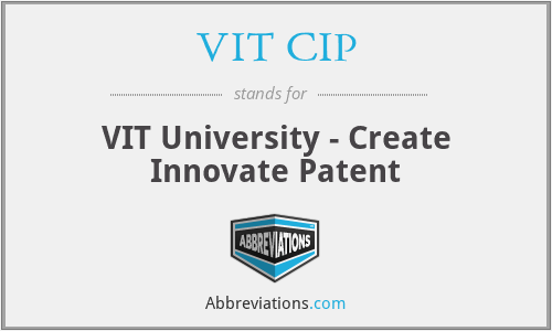 What does VIT CIP stand for?